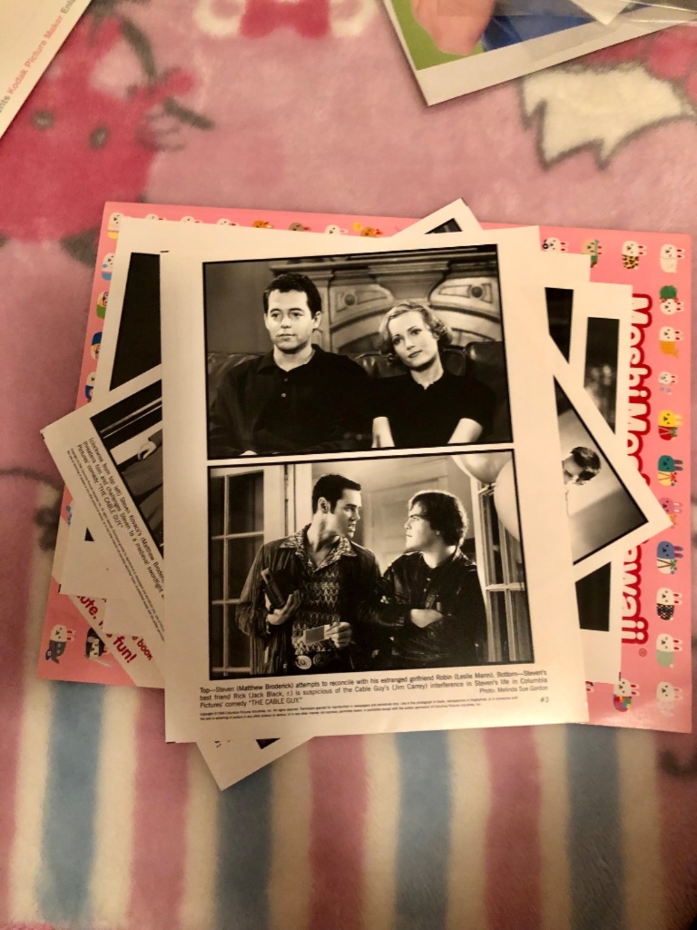 Cable GUY jim carrey mathew broderick stock photos promo x4 - Picture 6 of 9